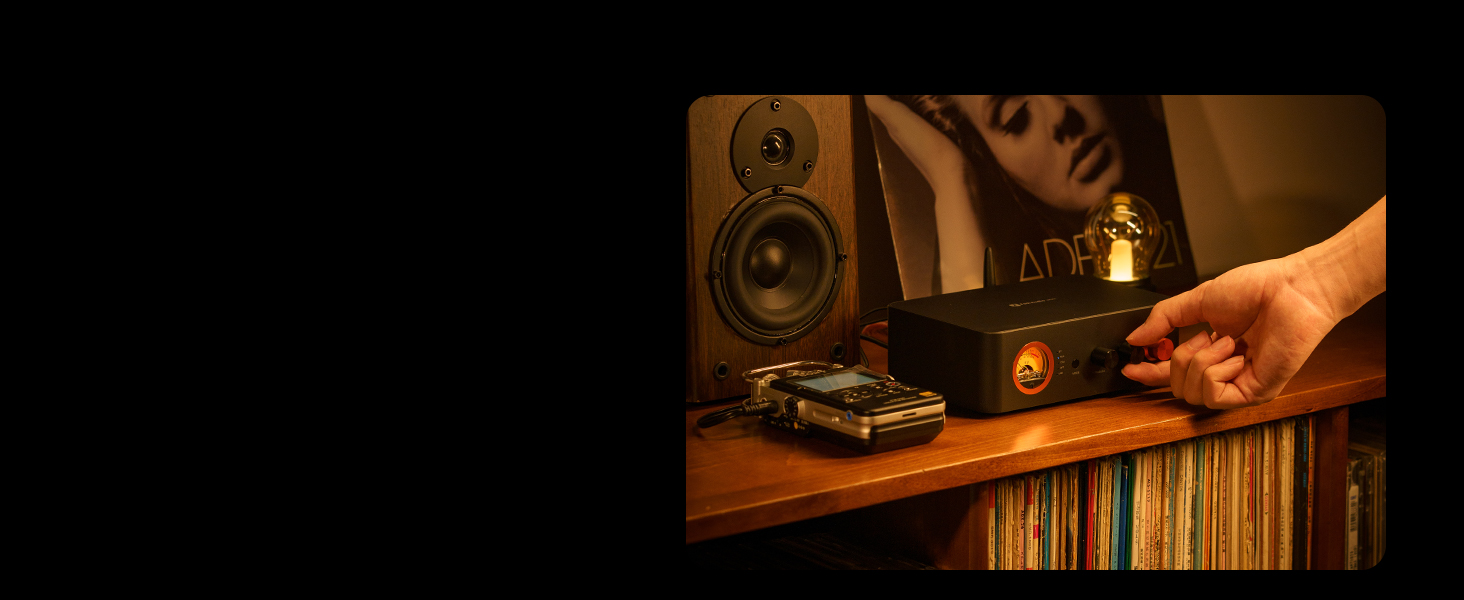 Fosi Audio MC351 2.1 Channel Integrated Amplifier