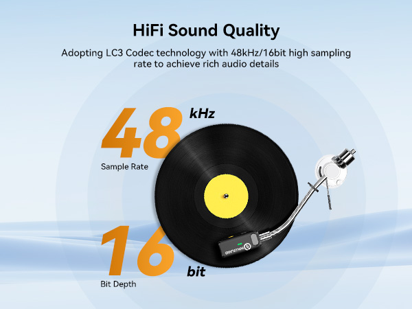Lark M1 provide Hifi quality sound