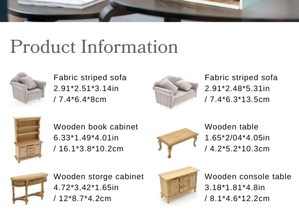 Make a miniature living room