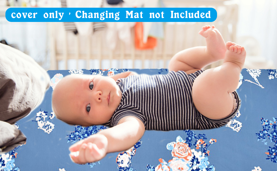 Baby Nest Cover Newborn Baby Lounger Sheets, Floral Slipcover Case