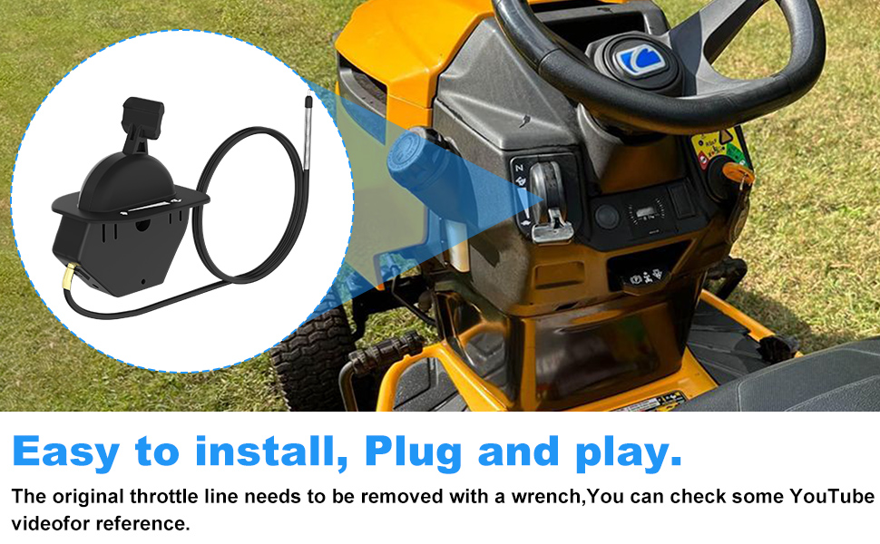 94605098C Lawn Tractor Throttle Cable FOR Cub／Craftsman