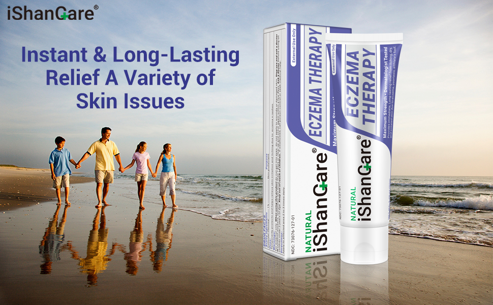 ishancare® Eczema Cream, Maximum Strength Treatment