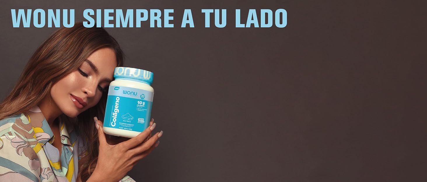 WONU,Suplementos,Proteínas,Colágeno,Cápsulas,Mujeres,Salud,Vitaminas,Minerales,Ácido hialurónico