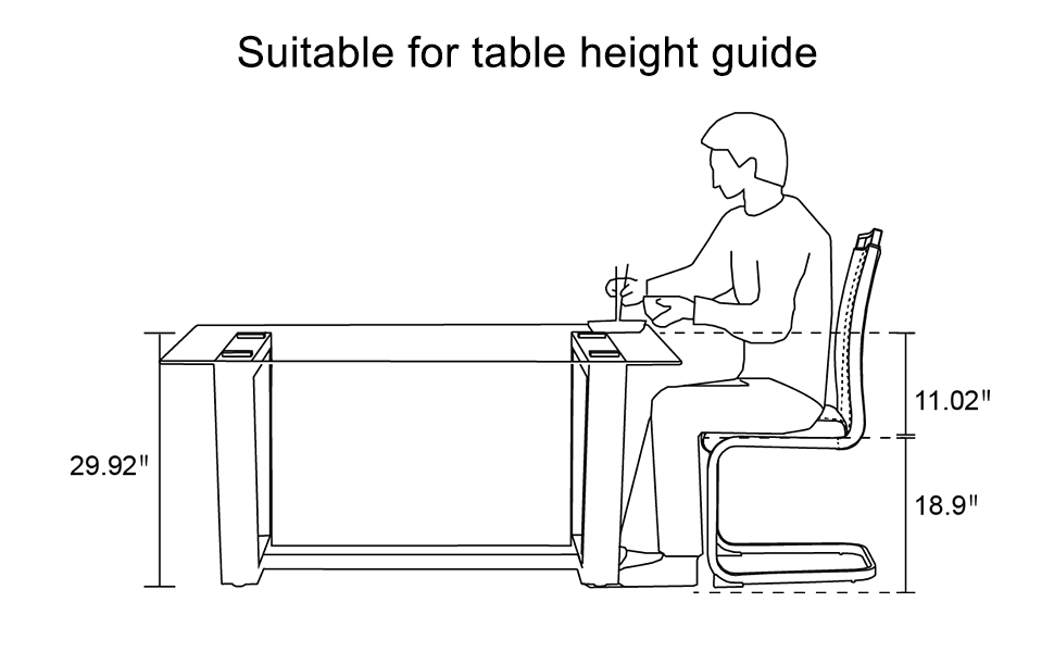 Ebullient Glass Dining Table Set for 6, 7 Piece Dining