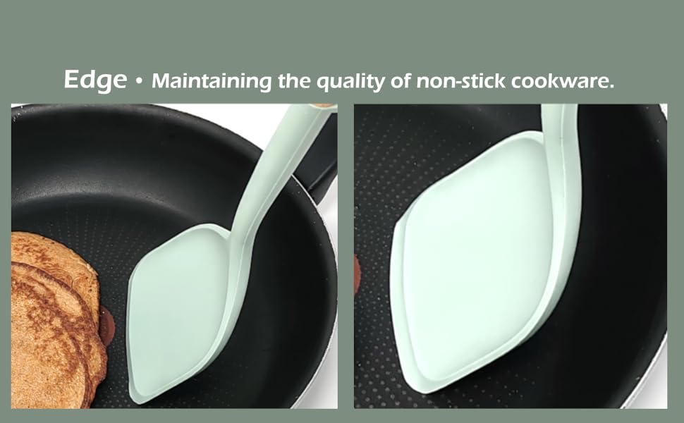 Silicone Cookware Spatula Heat Resistant spatula Food Grade spatula Extra Long Handle spatula