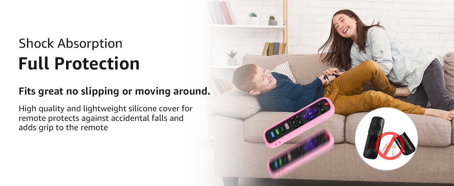 glow in the dark roku remote case