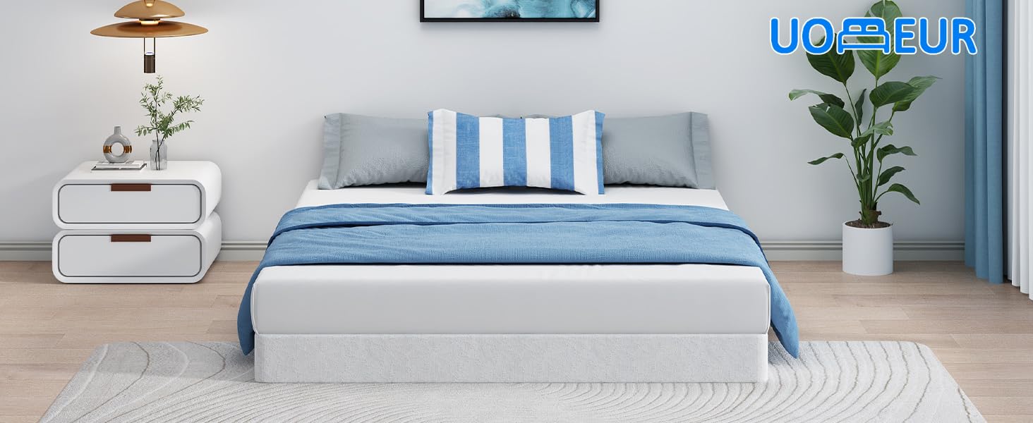 Full Box Spring5 Inch Box Spring for Full Bed,Low Profile Box Spring Full Size