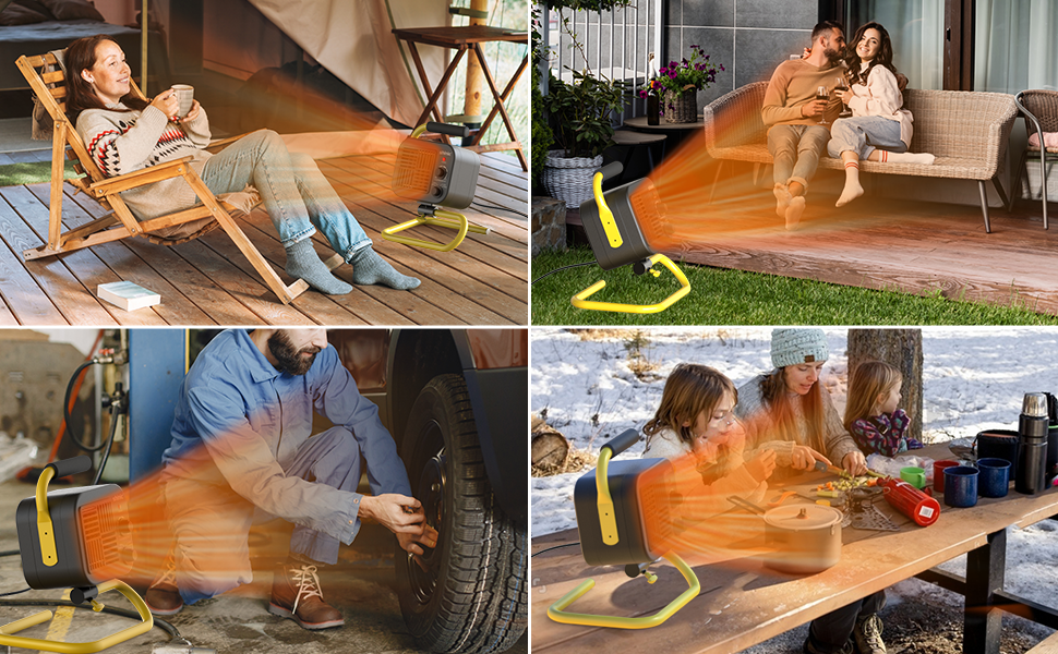 greenhouse heater with thermostat