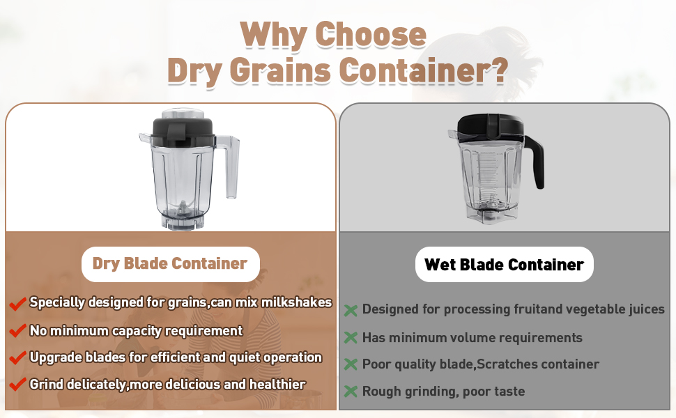 Why choose Dry Grains container?