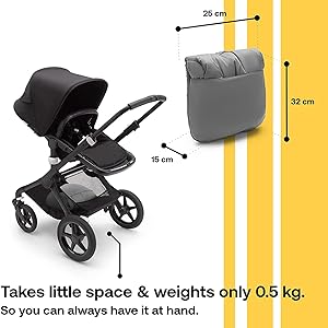bugaboo バガブー フットマフ　グレーメランジ Bugaboo footmuff Grey mélange | Bugaboo