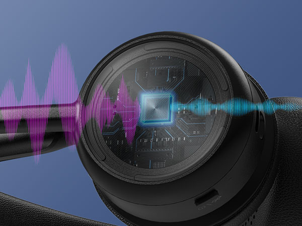 Amazon.co.jp: EMEET HS80 ワイヤレスヘッドセット ノイズ