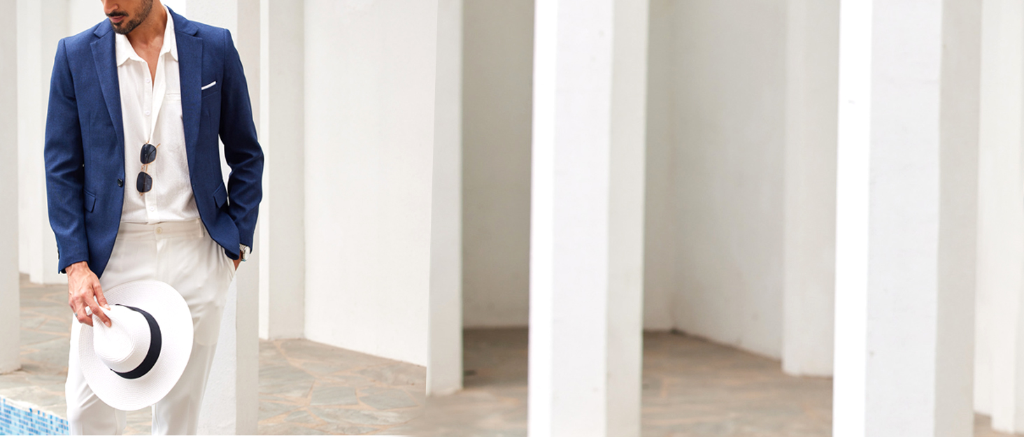 sakkos herren blazer slim fit sakko sommer linen jacke