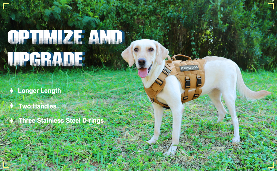 Tactical Dog Harness PETNANNY Dog Harness Service Dog