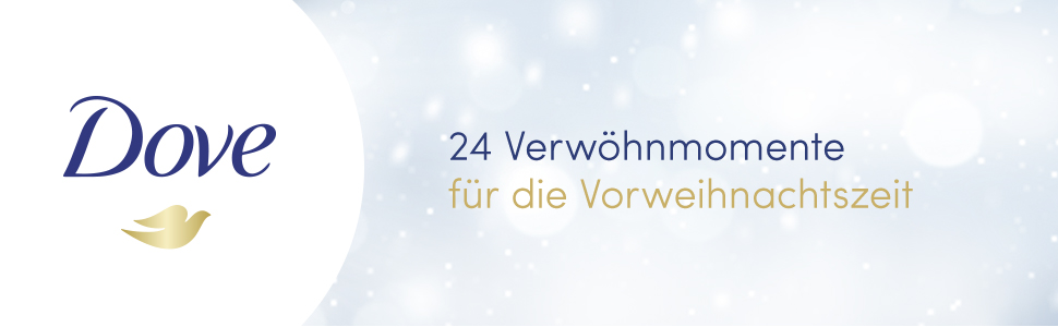 Der Dove Adventskalendar ist das perfekte Geschenk, um die schöne Vorweihnachtszeit zu genießen