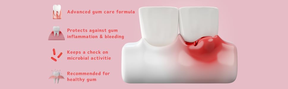 Purexa Healthy Gums Toothpaste - 100gm | for puffy, swollen and Bleeding Gums