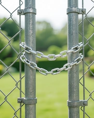 Gate Chain for Outdoor Fence