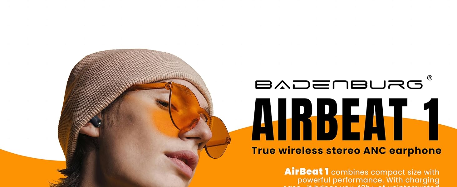 BADENBURG Airbeat 1 ANC Noise Cancelling True Wireless
