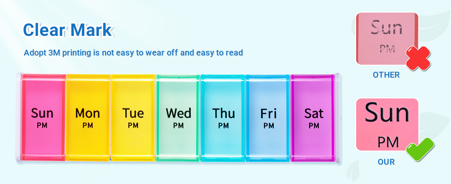 Clear Mark --Easy to read