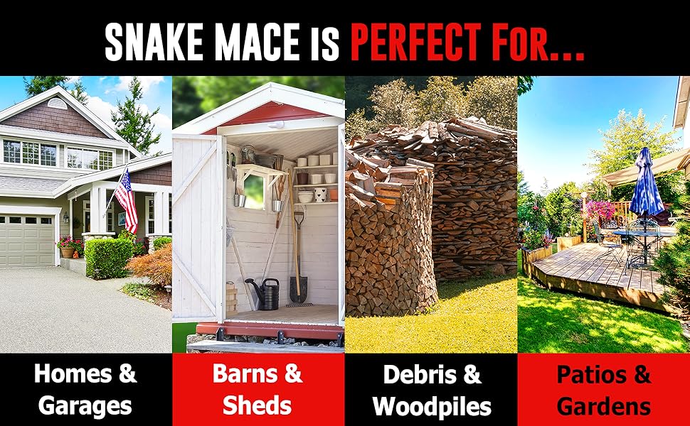 Nature’s MACE 25lb Snake Repellent, Snake Repellent for