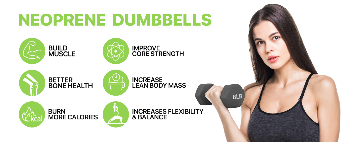 Dumbbell weight 8lb