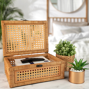 collection coffee table french printers tray linen book bins set wooden memory stones mother metal 