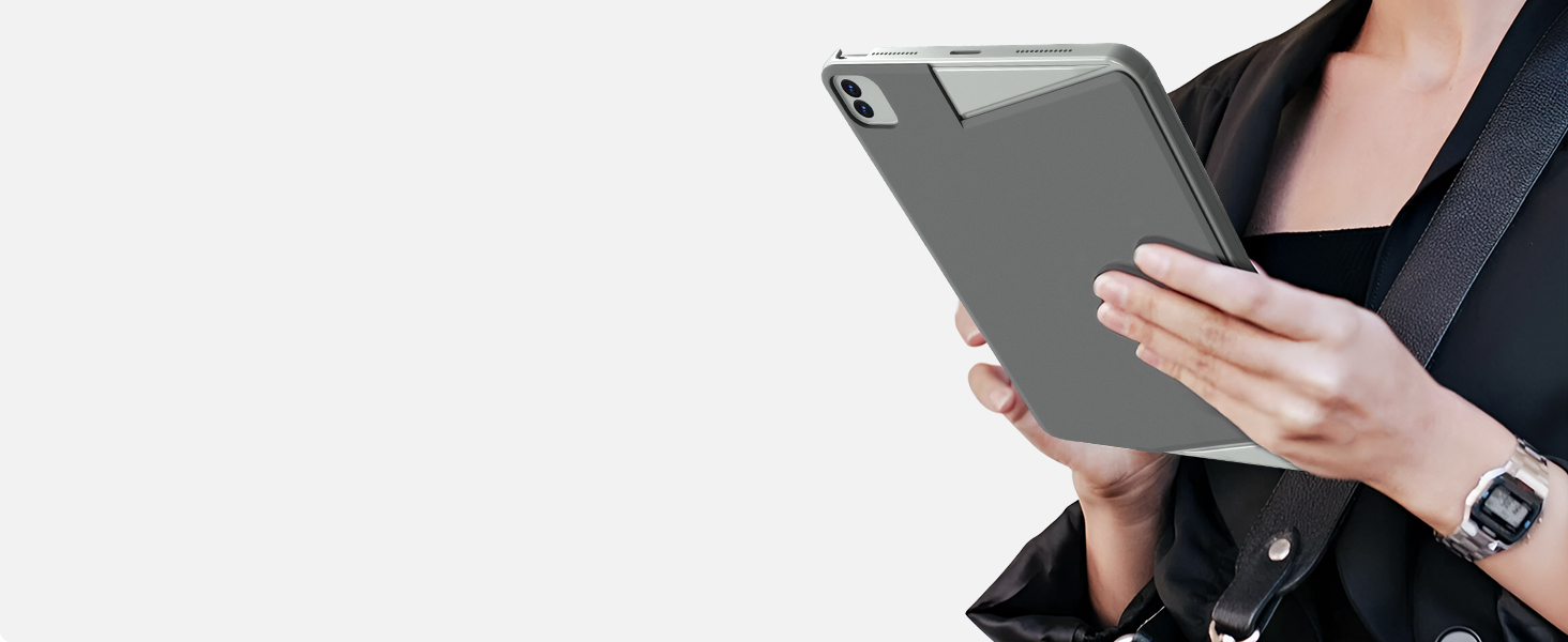 CAPNEW Keyboard Case for iPad Air 11 inch (M2) 2024