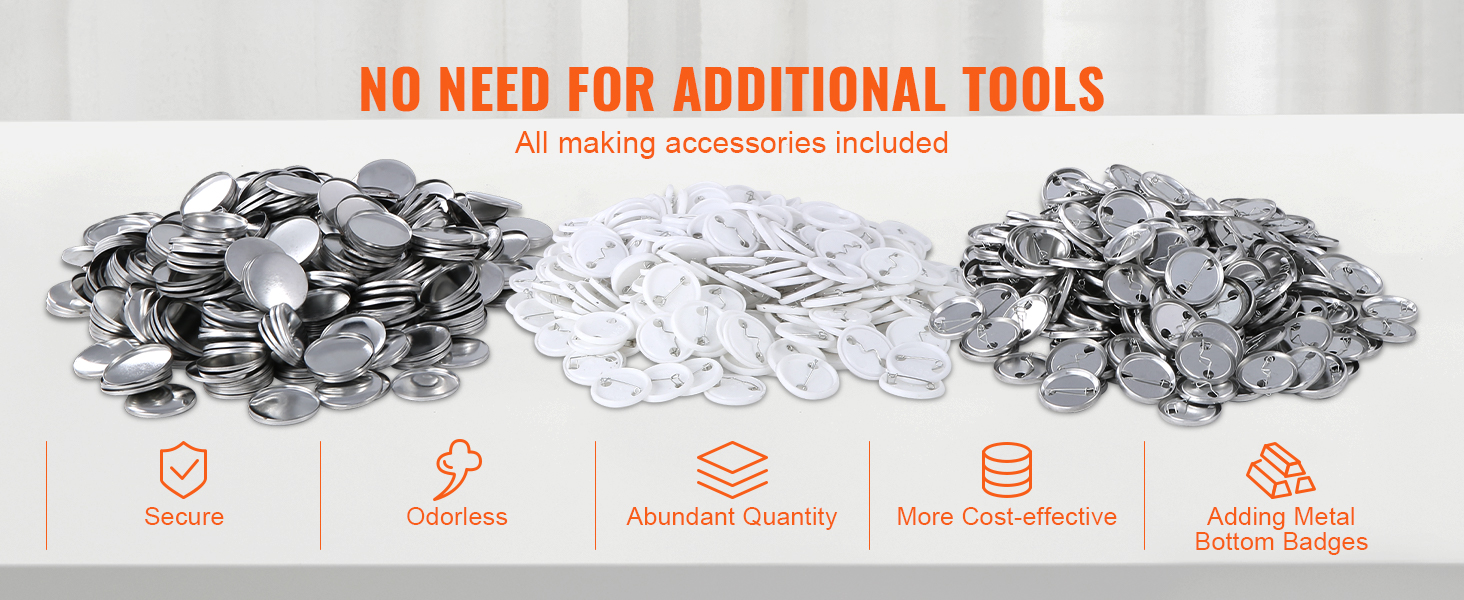 button maker machine multiple sizes