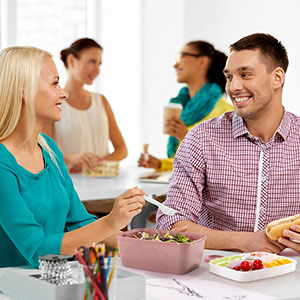 Caperci Large Salad Lunch Boxes On-The-Go Containers
