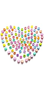 100pcs mini hair clips