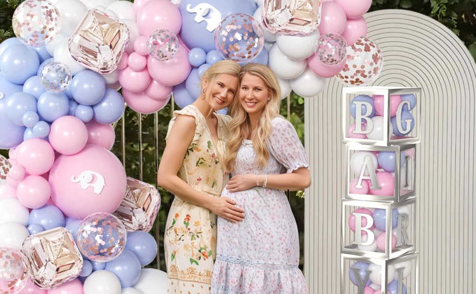 elephant balloons for baby shower girl baby shower decorations elephant shower decorations girl