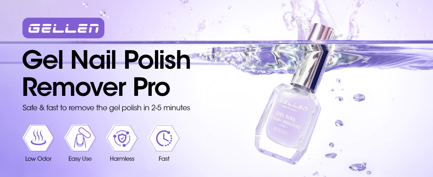 gellen gel nail polish remover for nails