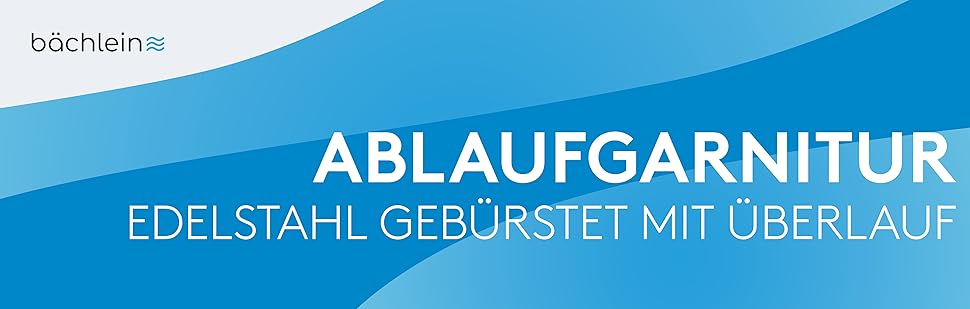 Ablaufgarnitur POP UP Edelstahl gebürstet (MA)- Nam