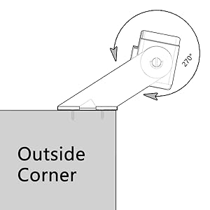 corner mount for wyze cam pan v3