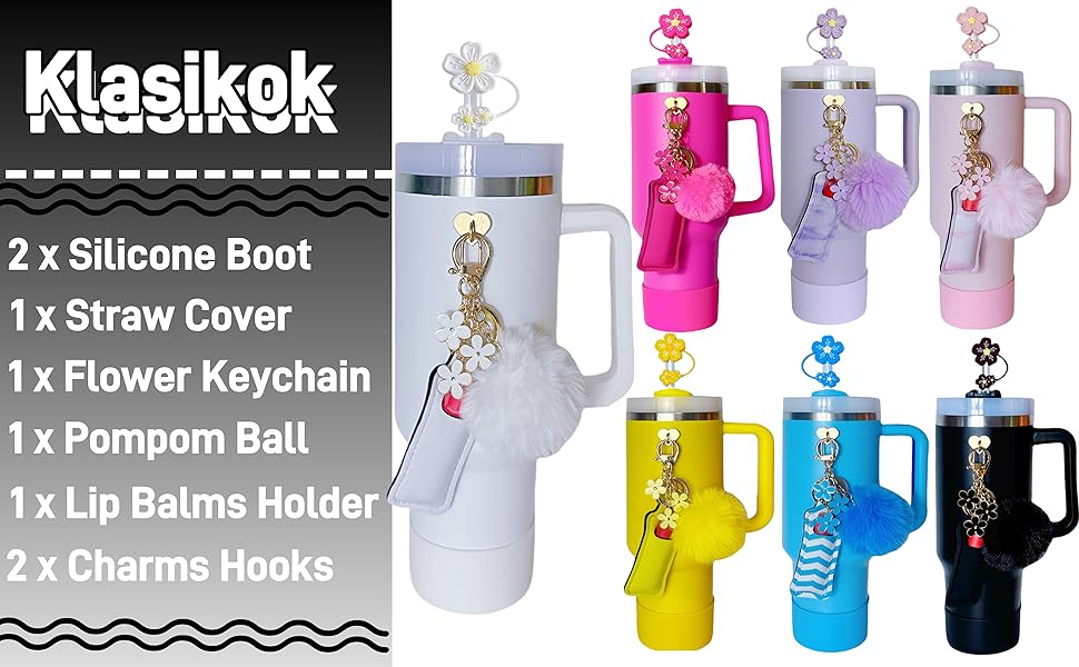 Accessories for Stanley Cup 40oz,2 Silicone Boots for