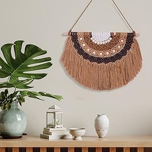 macrame wall hanging boho wall decor