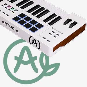 [ほぼ未使用] ARTURIA KeyLab Essential MK3 61鍵 Arturia KeyLab Essential 61 MKIII MIDI Keyboard | zZounds