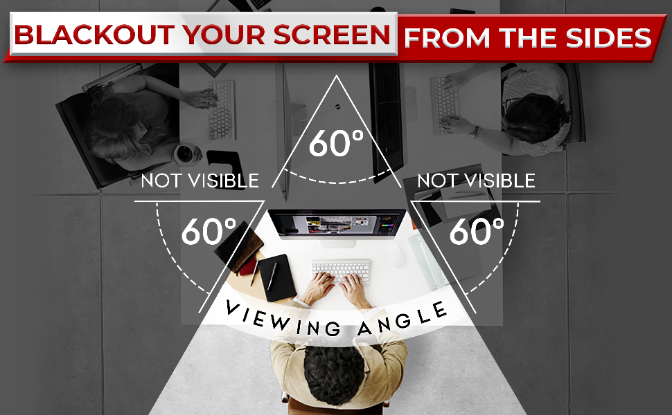 SightPro 24 Inch Computer Privacy Screen Filter for 1610