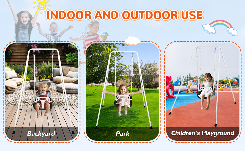 swing set for kids