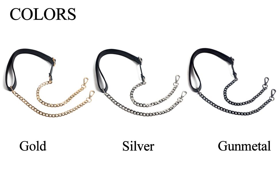 BEAULEGAN Handbag Chain Strap Adjustable Replacement for Shoulder