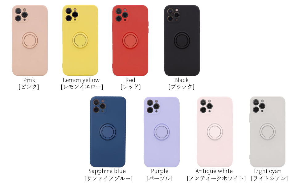 Amazon | Galaxy S8 ケース リング付き 適用 GalaxyS8 SC-02J