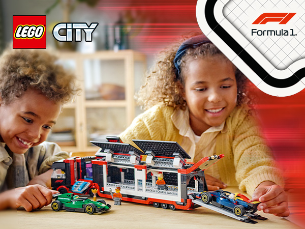 Amazon.co.jp: LEGO City F1(R) RB20 & AMR24 Race Car and F1(R