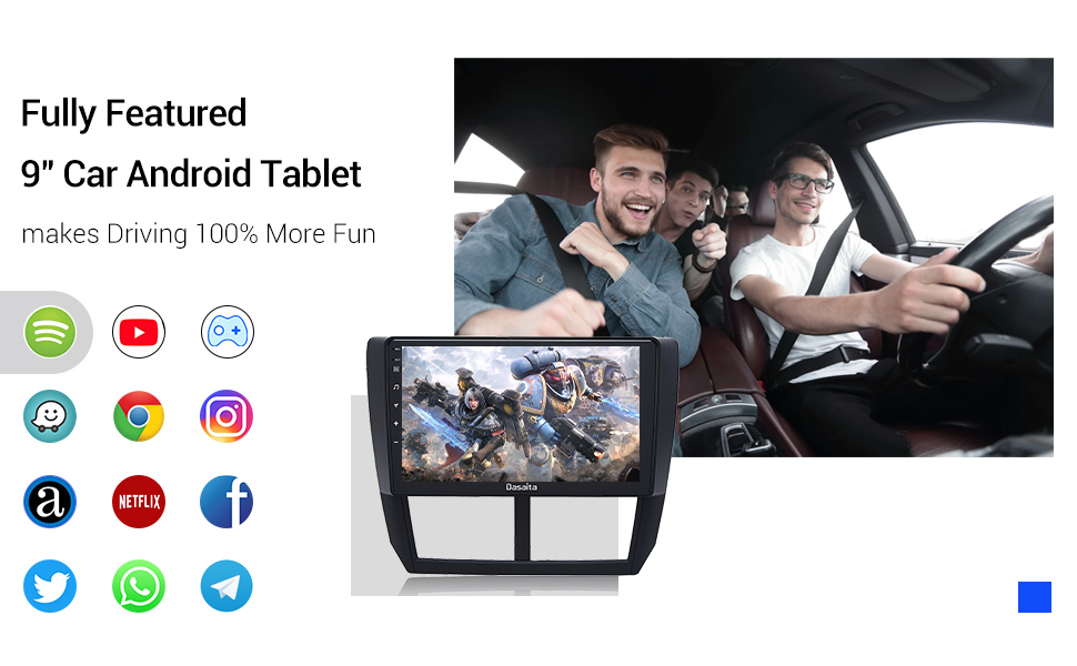  Subaru Forester carplay XT Impreza android auto WRX android stereo