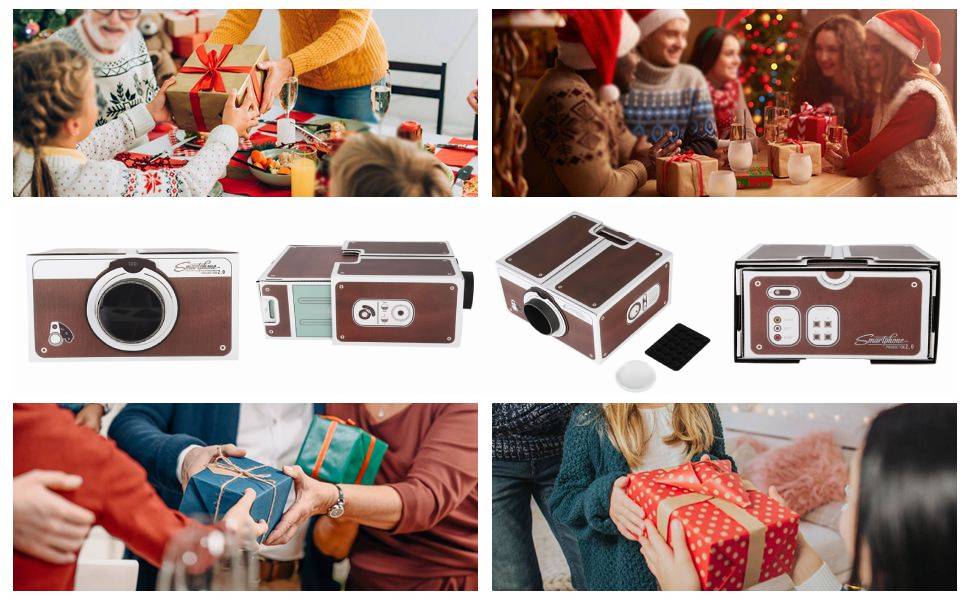 Mini Smart Phone Projector, Secondgeneration Mini DIY Home