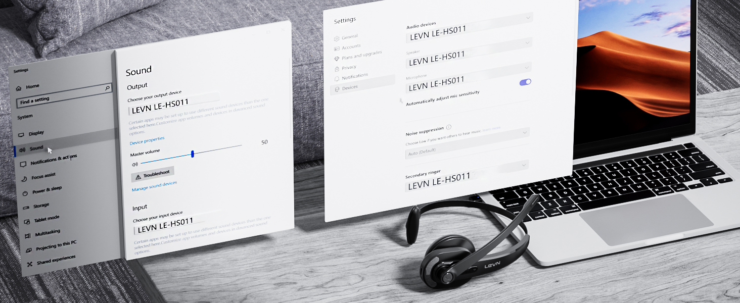 Bluetooth headset for work