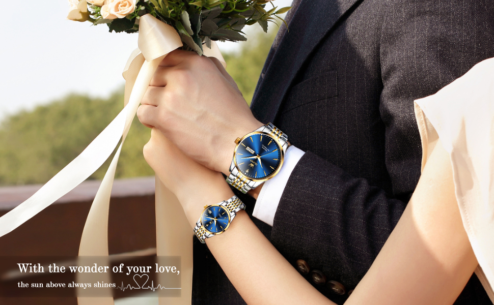 couple mechanical watch