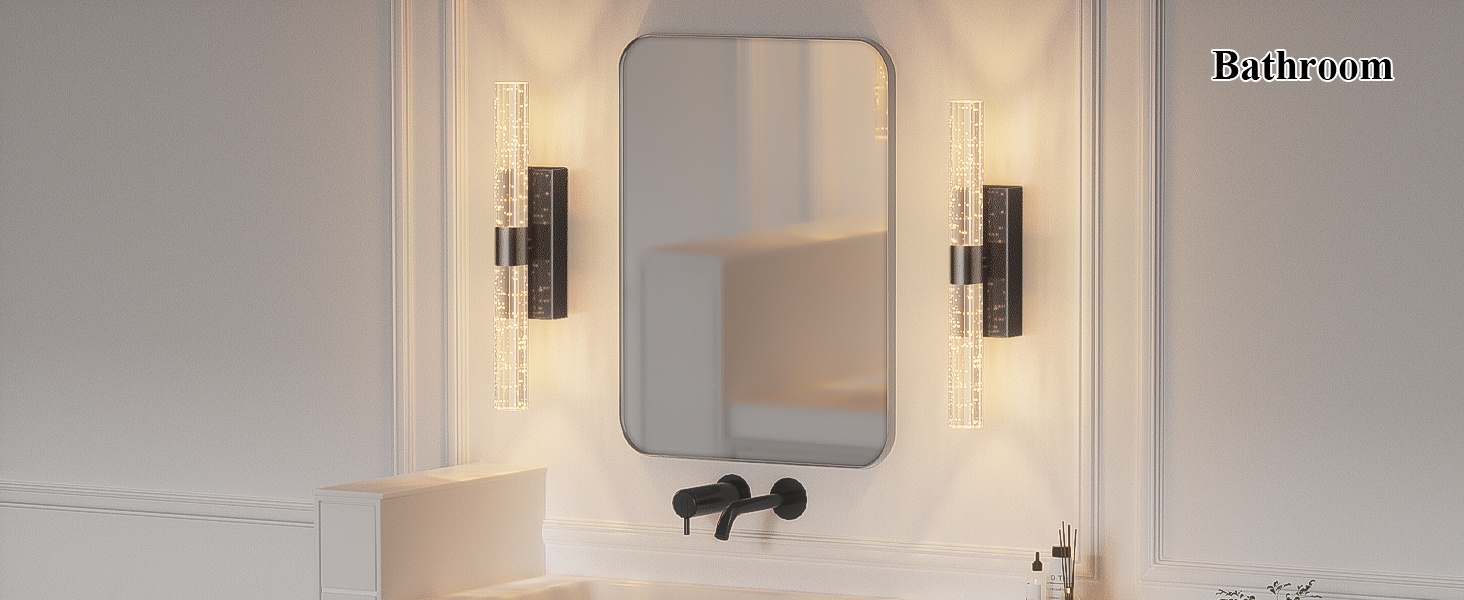 Battery wall sconces