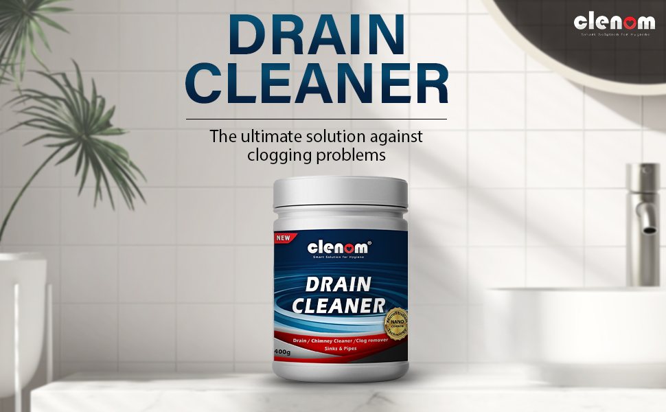 Clenom Instant Drain Cleaner (400 GRAMS) All Drains Clog Remover