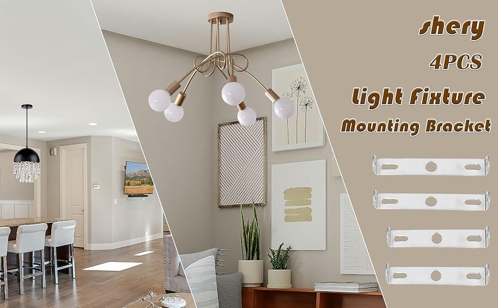 Light Fixture Mounting Bracket Ceiling Light Plate Kits Light Crossbar Mounting Bracket Lamp