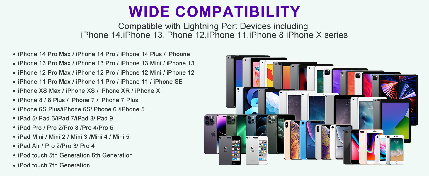 Metal Braided Chew Proof iPhone Lightning Cable MFi