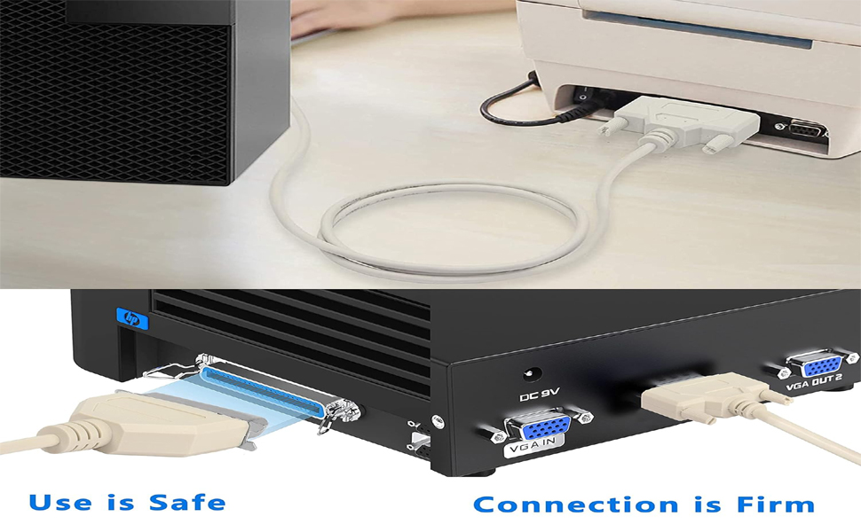 lpt printer parallel cable for printer